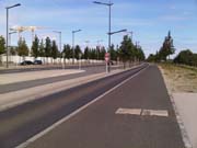 Yollar geniş ve boş.