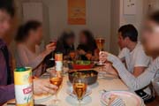 Parti yapmak istedik.