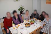 Beraber yedik.