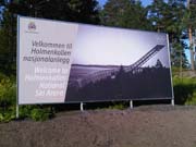 Holmenkollen'e vardım.