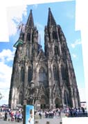 Katedral'in önden görünüşü.